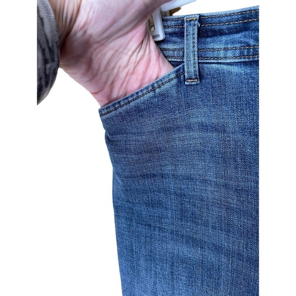 Talbot’s Wide Leg Cropped Jeans, Size 8 - Picture 3 of 5